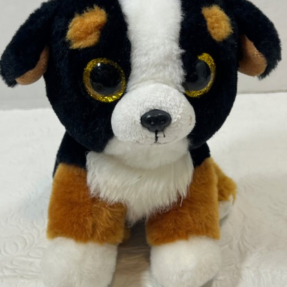 Velve Ty "Roscoe" The Bernese Mountain Dog Plush Soft Toy Small 7" - Picture 5 of 8